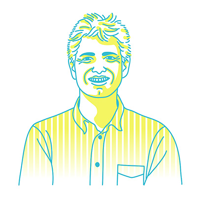 An illustration of Geert-Jan Bruinsma